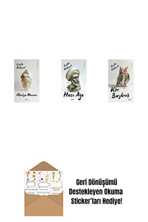 Aleviye Hanım + Hacı Ağa + Kör Baykuş + Okuma Sticker'ları