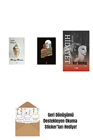Aleviye Hanım + Kör Baykuş + Kör Baykuş + Okuma Sticker'ları