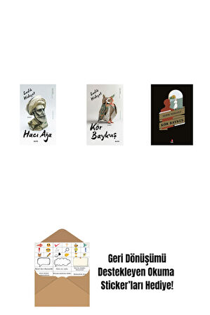 Hacı Ağa + Kör Baykuş + Kör Baykuş + Okuma Sticker'ları