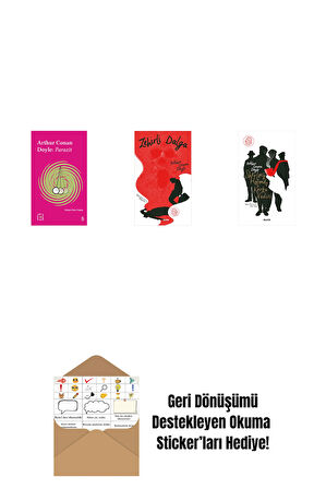 Everest Açıkhava 37 - Parazit + Zehirli Dalga + Sherlock Holmes - Korku Vadisi + Okuma Sticker'ları