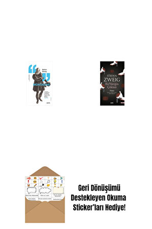Montaigne + Bir Yüreğin Çöküşü + Okuma Sticker'ları