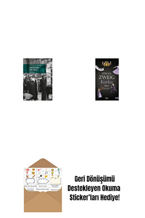 Masalımsı Bir Gece + Korku + Okuma Sticker'ları