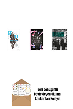 Montaigne + Karmaşık Duygular + Masalımsı Bir Gece + Okuma Sticker'ları