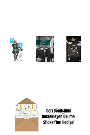 Montaigne + Masalımsı Bir Gece + Korku + Okuma Sticker'ları