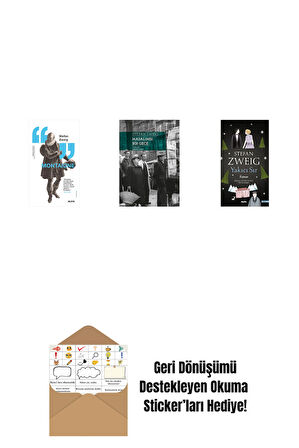 Montaigne + Masalımsı Bir Gece + Yakıcı Sır + Okuma Sticker'ları