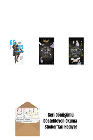 Montaigne + Korku + Yakıcı Sır + Okuma Sticker'ları