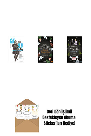 Montaigne + Amok Koşucusu + Yakıcı Sır + Okuma Sticker'ları