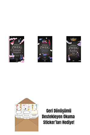 Karmaşık Duygular + Olağanüstü Bir Gece + Korku + Okuma Sticker'ları