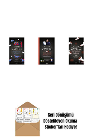 Olağanüstü Bir Gece + Rotterdamlı Erasmus’un Zaferi ve Trajedisi + Bir Yüreğin Çöküşü + Okuma Sticker'ları