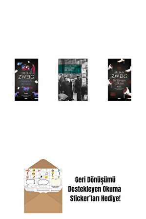 Olağanüstü Bir Gece + Masalımsı Bir Gece + Bir Yüreğin Çöküşü + Okuma Sticker'ları