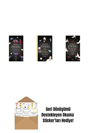 Olağanüstü Bir Gece + Üç Usta + Bir Yüreğin Çöküşü + Okuma Sticker'ları