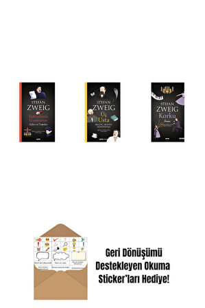 Rotterdamlı Erasmus’un Zaferi ve Trajedisi + Üç Usta + Korku + Okuma Sticker'ları