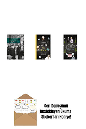 Masalımsı Bir Gece + Üç Usta + Yakıcı Sır + Okuma Sticker'ları