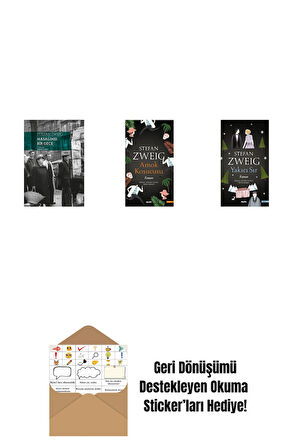 Masalımsı Bir Gece + Amok Koşucusu + Yakıcı Sır + Okuma Sticker'ları