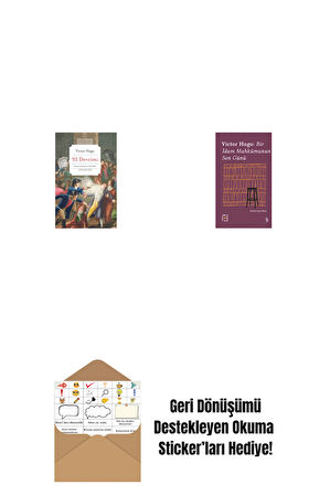 93 Devrimi + Bir İdam Mahkûmunun Son Günü + Okuma Sticker'ları