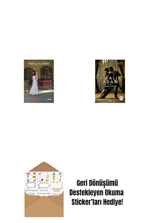 ve Güneşi Göremedi Şafak + Kiralık Adam + Okuma Sticker'ları