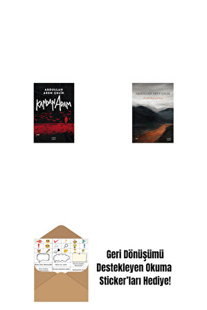 Kandan Adam + İlerde Hep Yalnız + Okuma Sticker'ları