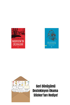 Meryem’in Çiçekleri + Ben Buranın Yabancısıyım + Okuma Sticker'ları