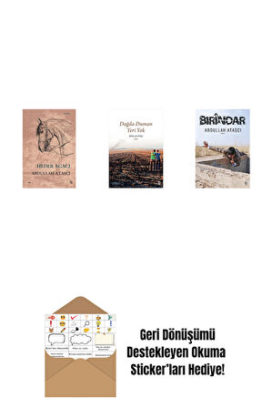 Heder Ağacı + Dağda Duman Yeri Yok + Bırindar + Okuma Sticker'ları