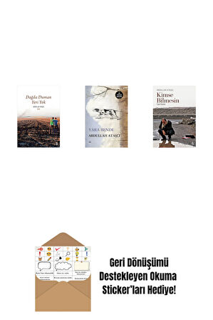 Dağda Duman Yeri Yok + Yara Bende + Kimse Bilmesin + Okuma Sticker'ları