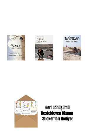 Yara Bende + Kimse Bilmesin + Bırindar + Okuma Sticker'ları