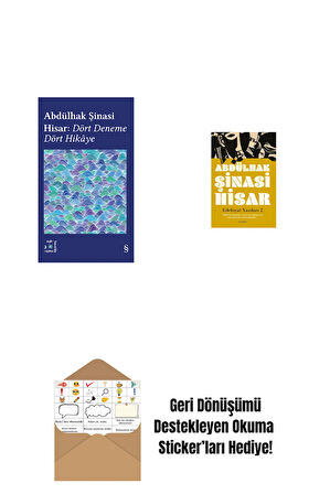 Everest Açıkhava 42 - Dört Deneme Dört Hikâye + Edebiyat  Yazıları 2 + Okuma Sticker'ları