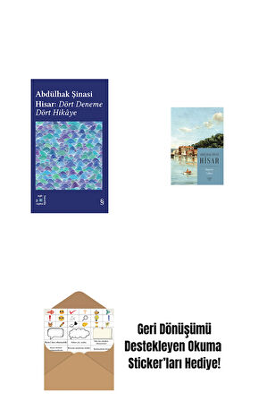 Everest Açıkhava 42 - Dört Deneme Dört Hikâye + Boğaziçi Yalıları (Kitap Boy) + Okuma Sticker'ları