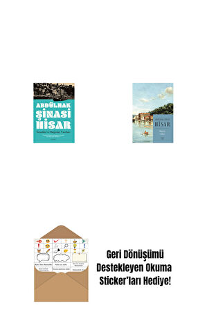 İstanbul ve  Boğaziçi Yazıları + Boğaziçi Yalıları (Kitap Boy) + Okuma Sticker'ları