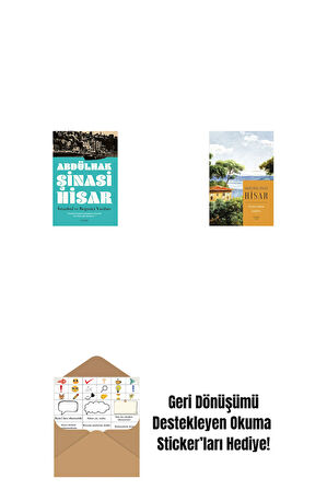 İstanbul ve  Boğaziçi Yazıları + Geçmiş Zaman Köşkleri (Kitap Boy) + Okuma Sticker'ları