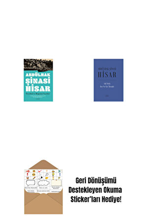 İstanbul ve  Boğaziçi Yazıları + Aşk İmiş Her Ne Vâr Âlemde (Ciltli) + Okuma Sticker'ları