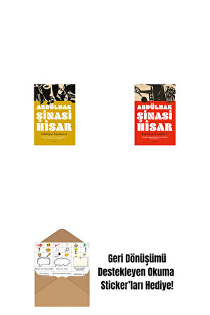 Edebiyat  Yazıları 2 + Edebiyat Yazıları - 1 + Okuma Sticker'ları