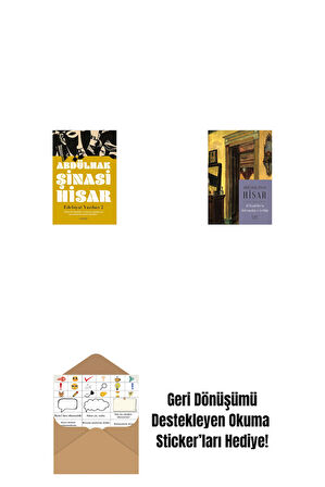 Edebiyat  Yazıları 2 + Ali Nizami Bey’in Alafrangalığı ve Şeyhliği (Kitap Boy) + Okuma Sticker'ları