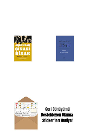 Edebiyat  Yazıları 2 + Aşk İmiş Her Ne Vâr Âlemde (Ciltli) + Okuma Sticker'ları