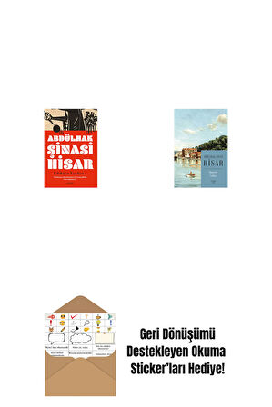 Edebiyat Yazıları - 1 + Boğaziçi Yalıları (Kitap Boy) + Okuma Sticker'ları