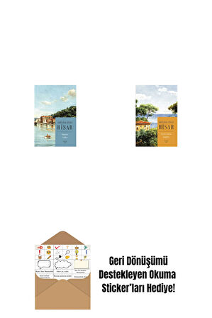 Boğaziçi Yalıları (Kitap Boy) + Geçmiş Zaman Köşkleri (Kitap Boy) + Okuma Sticker'ları