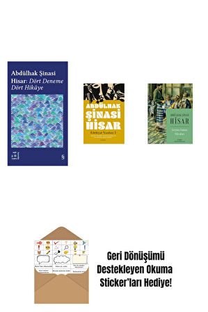 Everest Açıkhava 42 - Dört Deneme Dört Hikâye + Edebiyat  Yazıları 2 + Geçmiş Zaman Fıkraları + Okuma Sticker'ları