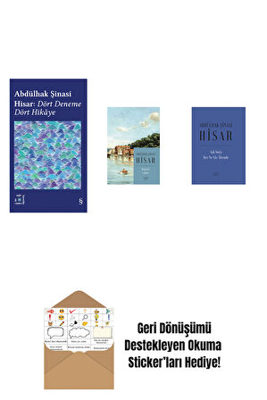 Everest Açıkhava 42 - Dört Deneme Dört Hikâye + Boğaziçi Yalıları (Kitap Boy) + Aşk İmiş Her Ne Vâr Âlemde (Ciltli) + Okuma Sticker'ları