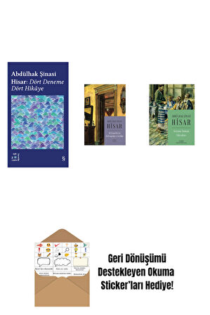 Everest Açıkhava 42 - Dört Deneme Dört Hikâye + Ali Nizami Bey’in Alafrangalığı ve Şeyhliği (Kitap Boy) + Geçmiş Zaman Fıkraları + Okuma Sticker'ları