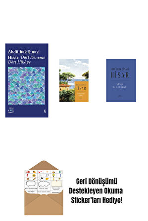 Everest Açıkhava 42 - Dört Deneme Dört Hikâye + Geçmiş Zaman Köşkleri (Kitap Boy) + Aşk İmiş Her Ne Vâr Âlemde (Ciltli) + Okuma Sticker'ları