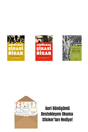 Edebiyat  Yazıları 2 + Edebiyat Yazıları - 1 + Ahmet Haşim:  Şiiri ve Hayatı + Okuma Sticker'ları