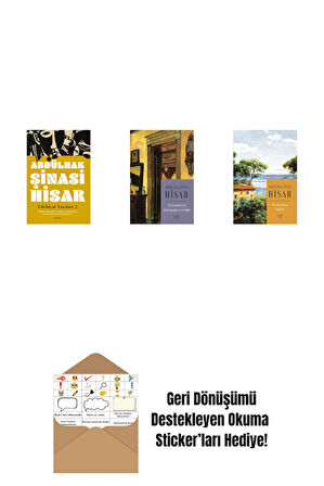 Edebiyat  Yazıları 2 + Ali Nizami Bey’in Alafrangalığı ve Şeyhliği (Kitap Boy) + Geçmiş Zaman Köşkleri (Kitap Boy) + Okuma Sticker'ları