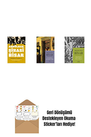 Edebiyat  Yazıları 2 + Ali Nizami Bey’in Alafrangalığı ve Şeyhliği (Kitap Boy) + Ahmet Haşim:  Şiiri ve Hayatı + Okuma Sticker'ları