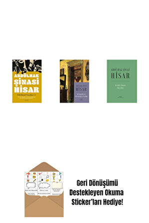 Edebiyat  Yazıları 2 + Ali Nizami Bey’in Alafrangalığı ve Şeyhliği (Kitap Boy) + Geçmiş Zaman  Fıkraları (Ciltli) + Okuma Sticker'ları