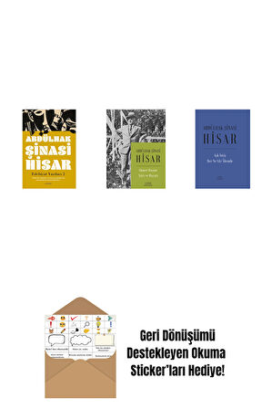 Edebiyat  Yazıları 2 + Ahmet Haşim:  Şiiri ve Hayatı + Aşk İmiş Her Ne Vâr Âlemde (Ciltli) + Okuma Sticker'ları