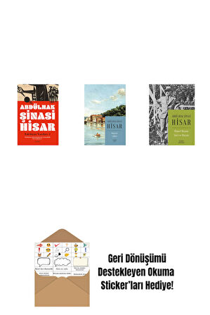 Edebiyat Yazıları - 1 + Boğaziçi Yalıları (Kitap Boy) + Ahmet Haşim:  Şiiri ve Hayatı + Okuma Sticker'ları