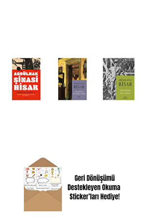 Edebiyat Yazıları - 1 + Ali Nizami Bey’in Alafrangalığı ve Şeyhliği (Kitap Boy) + Ahmet Haşim:  Şiiri ve Hayatı + Okuma Sticker'ları