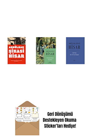 Edebiyat Yazıları - 1 + Geçmiş Zaman Fıkraları + Aşk İmiş Her Ne Vâr Âlemde (Ciltli) + Okuma Sticker'ları