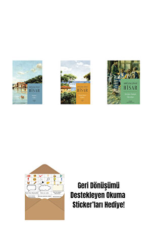 Boğaziçi Yalıları (Kitap Boy) + Geçmiş Zaman Köşkleri (Kitap Boy) + Geçmiş Zaman Fıkraları + Okuma Sticker'ları