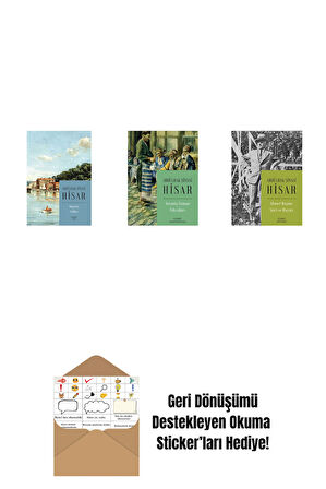 Boğaziçi Yalıları (Kitap Boy) + Geçmiş Zaman Fıkraları + Ahmet Haşim:  Şiiri ve Hayatı + Okuma Sticker'ları