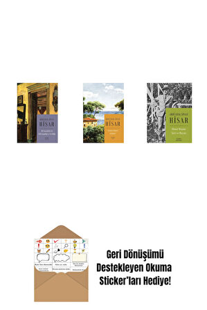 Ali Nizami Bey’in Alafrangalığı ve Şeyhliği (Kitap Boy) + Geçmiş Zaman Köşkleri (Kitap Boy) + Ahmet Haşim:  Şiiri ve Hayatı + Okuma Sticker'ları